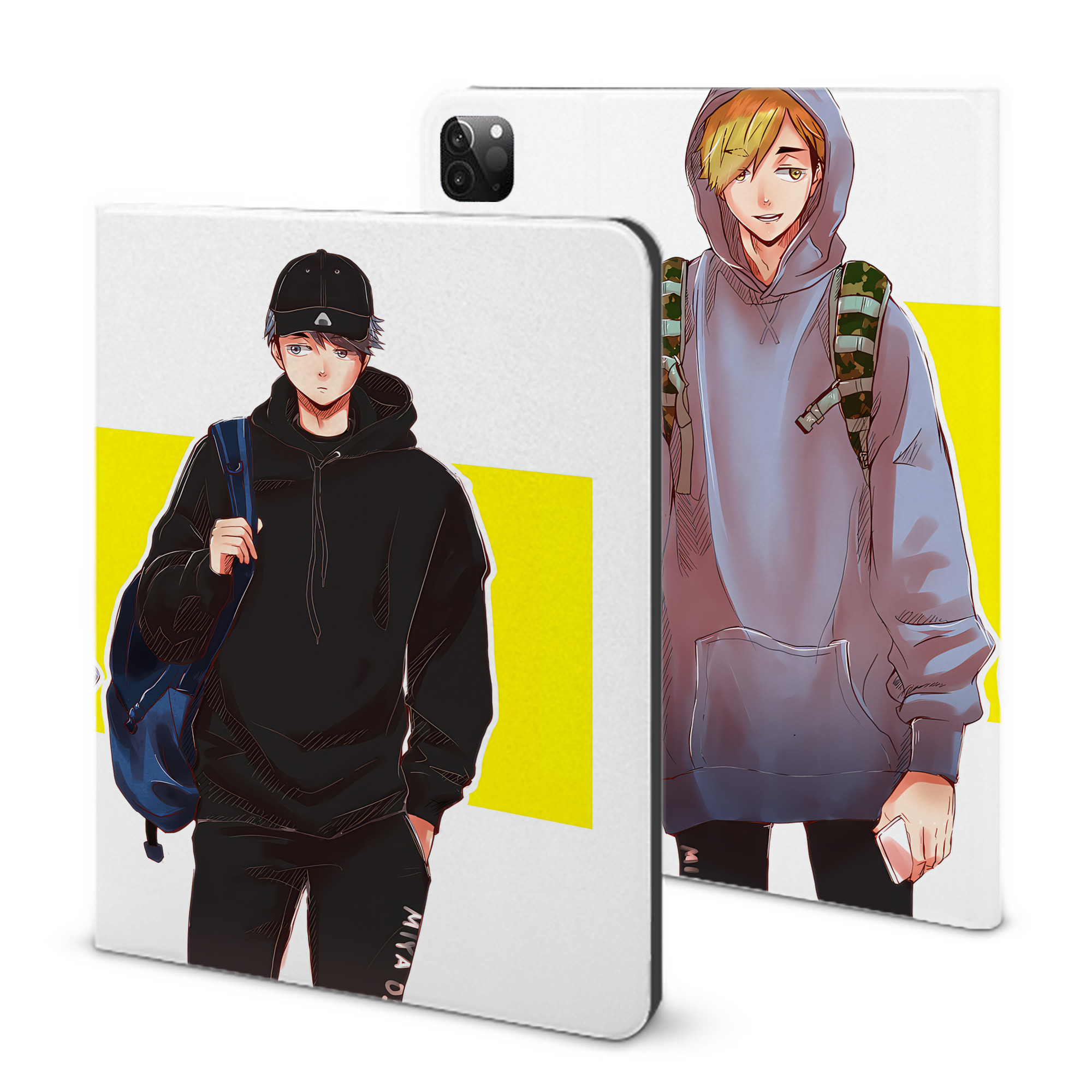 （画像用） 呪術廻戦 Jujutsu Kaisen IPadケース ペンホルダー付き ブックスタイルデザイン